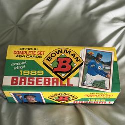 1989 Bowman Baseball Complete Set