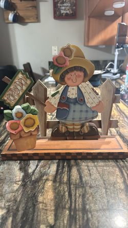 Country Craft Wood Decoration