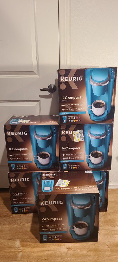  Brand New K Compact Keurig Coffee Maker Uses K Pods