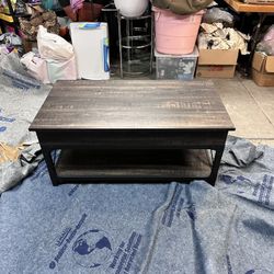 Honey Coffee Table In Carbon Oak Color