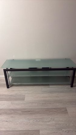 Glass Tv Stand