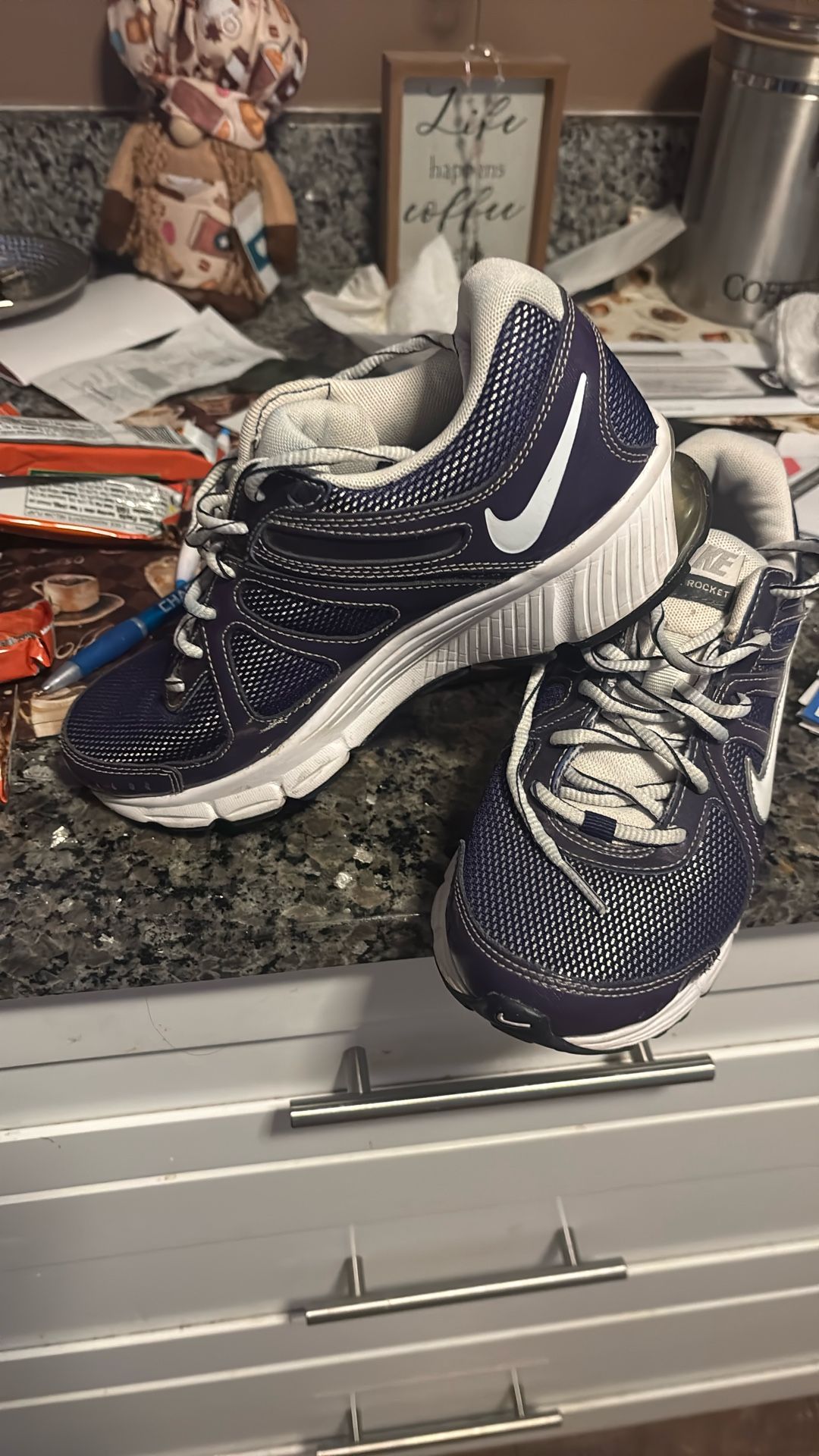 Purple Nike Gym shoes