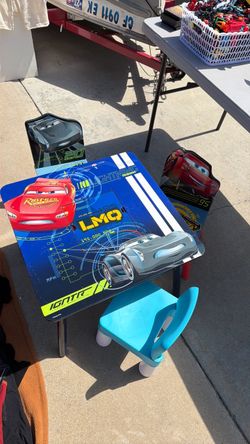 KIDS TABLE CARS THEME