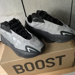 Yeezy Black and Gray Sneakers