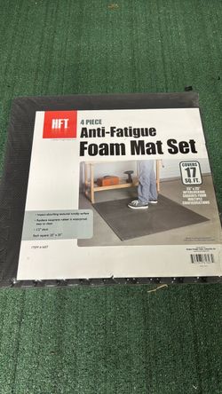 HFT 4-Piece Anti-Fatigue Foam Mat Set