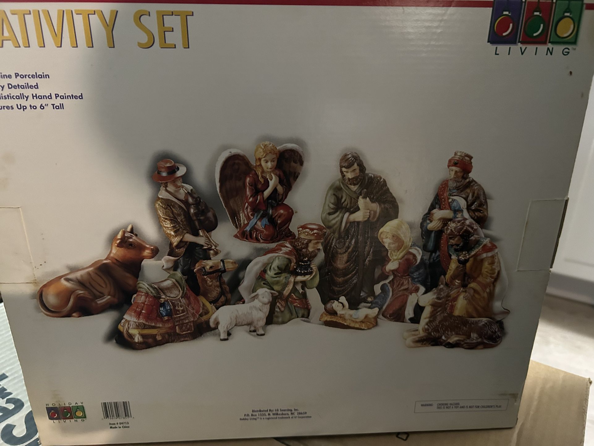 Unopened Nativity Set
