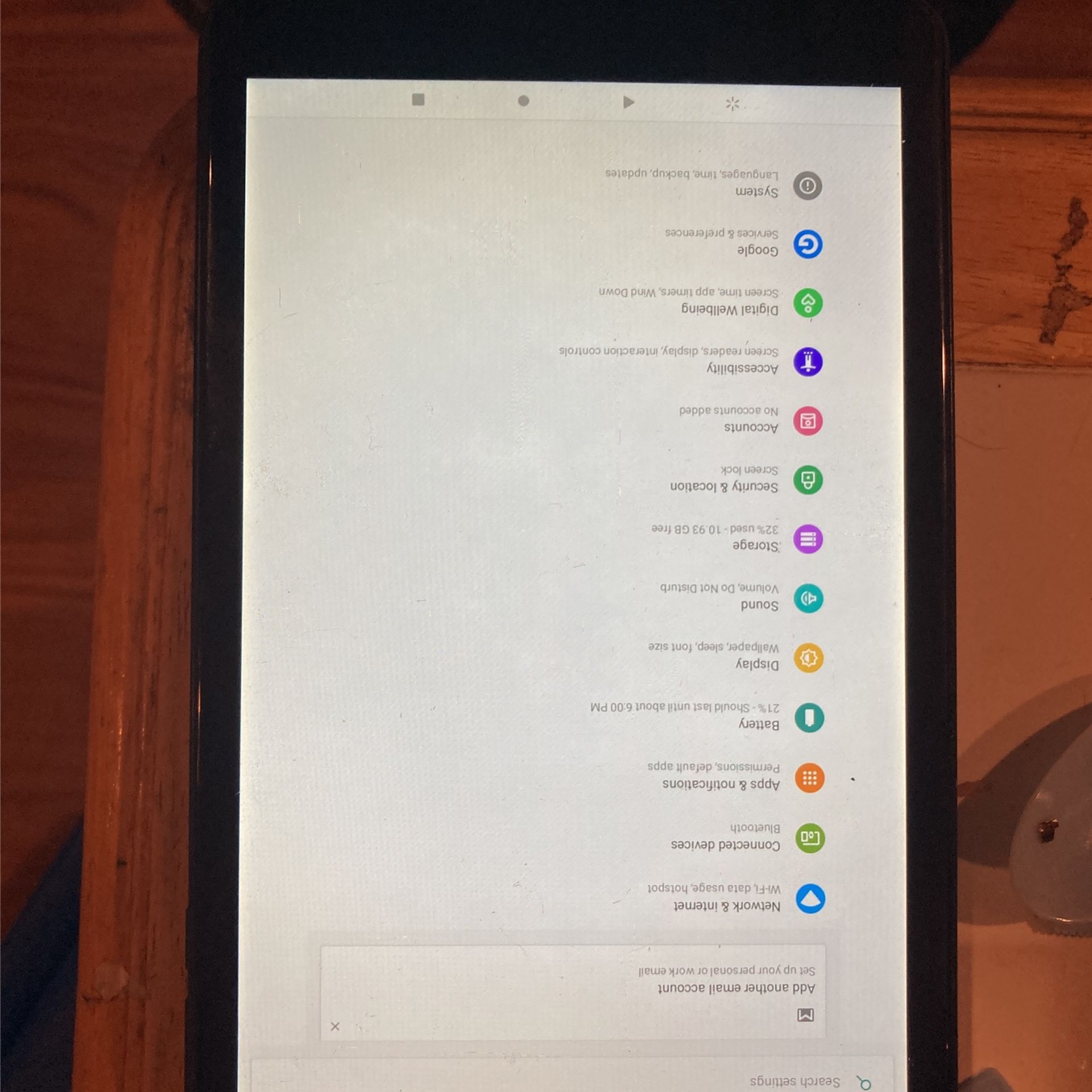 Onn Android Tablet