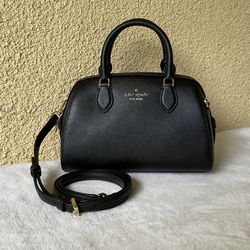 NWT Authentic Kate Spade Madison Leather Duffle Crossbody