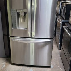Refrigerator Lg With Fast Door French Door In Stainless Steel 40 Days Warranty Delevery 
