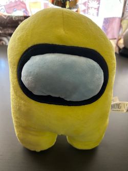 Official 8- or 10-inch yellow Among Us plush toy by Toikido.