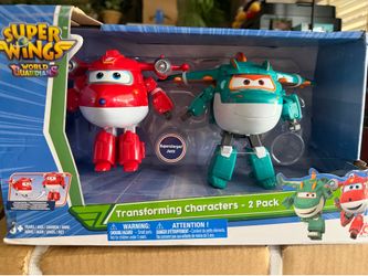 Super Wings Airplane transformable toys New