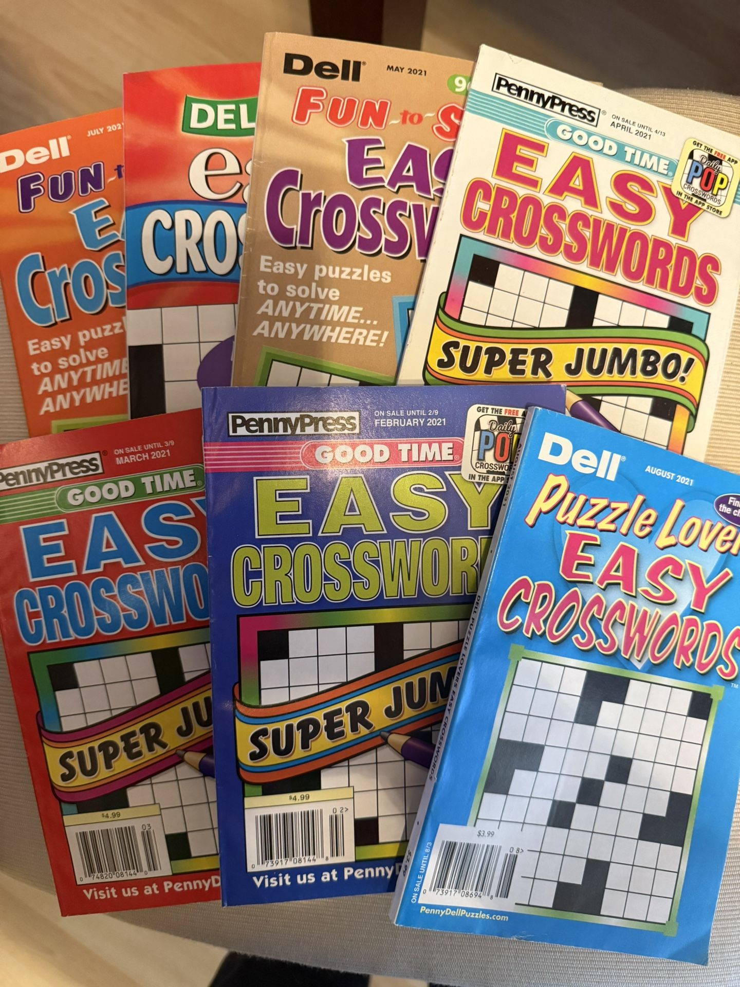 New Crosswords Puzzle Books