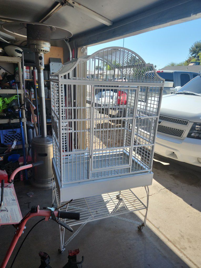 Huge parrot cage