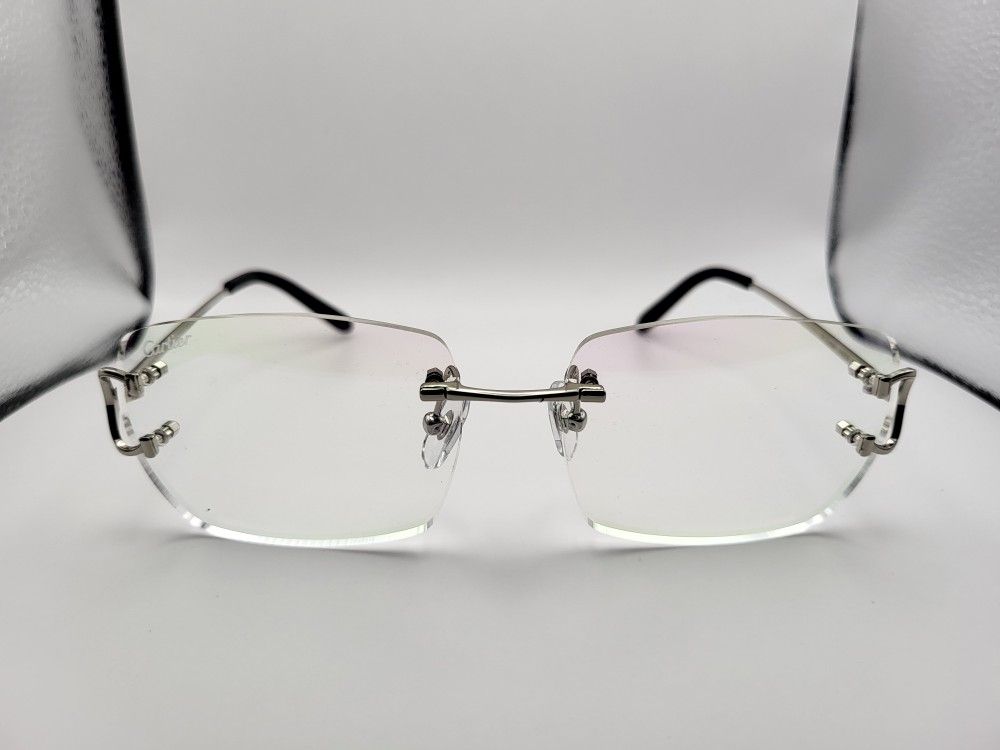 Cartier Glasses Rimless(Clear)Personality