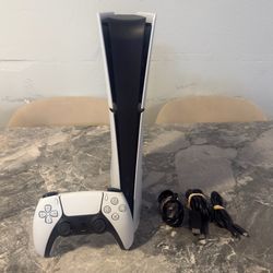 Ps5 Slim Digital 1TB With Controller