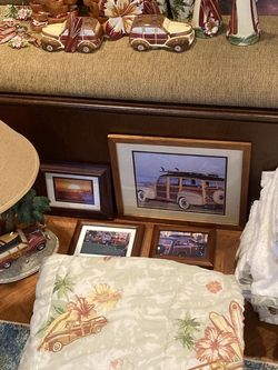 Studebaker themed Bedtoom/bathroom decorations - Can buy separately