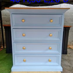 Lite Blue Chest Of Drawers Dresser