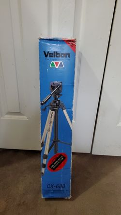 NIB VELBON TRIPOD DELUXE HD CX-680