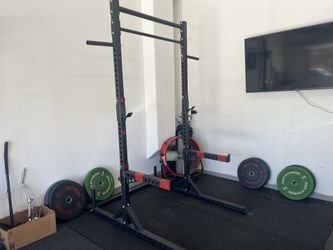Rep Fitness Rack With Extras