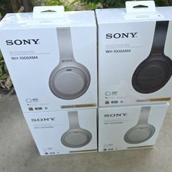 🔥Sony WH-1000XM4
🔥$200 Each/ Firm On Price 
🔥Brand New Factory Sealed Box