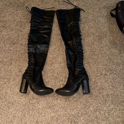 leather boots