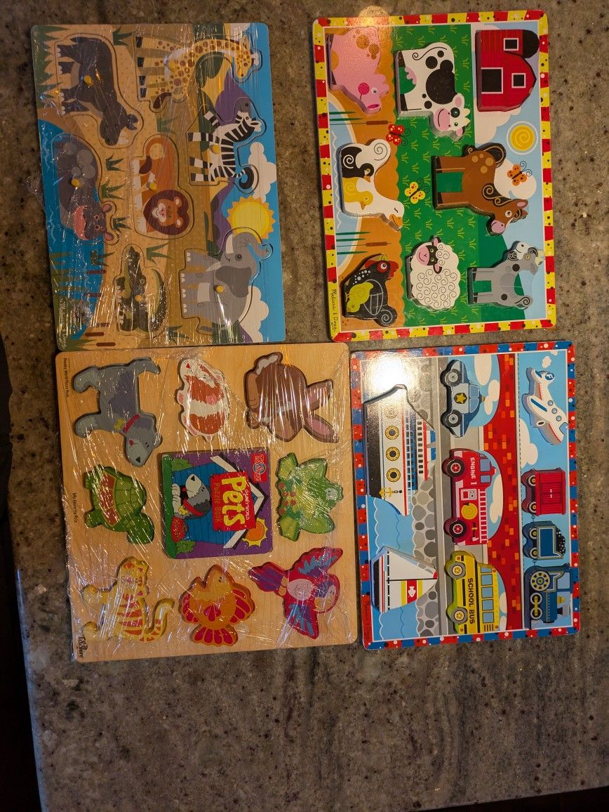 Wooden Kid Puzzles