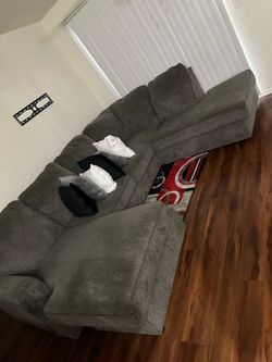 Grey couch