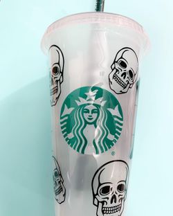 Personalized Starbucks reusable cold cup