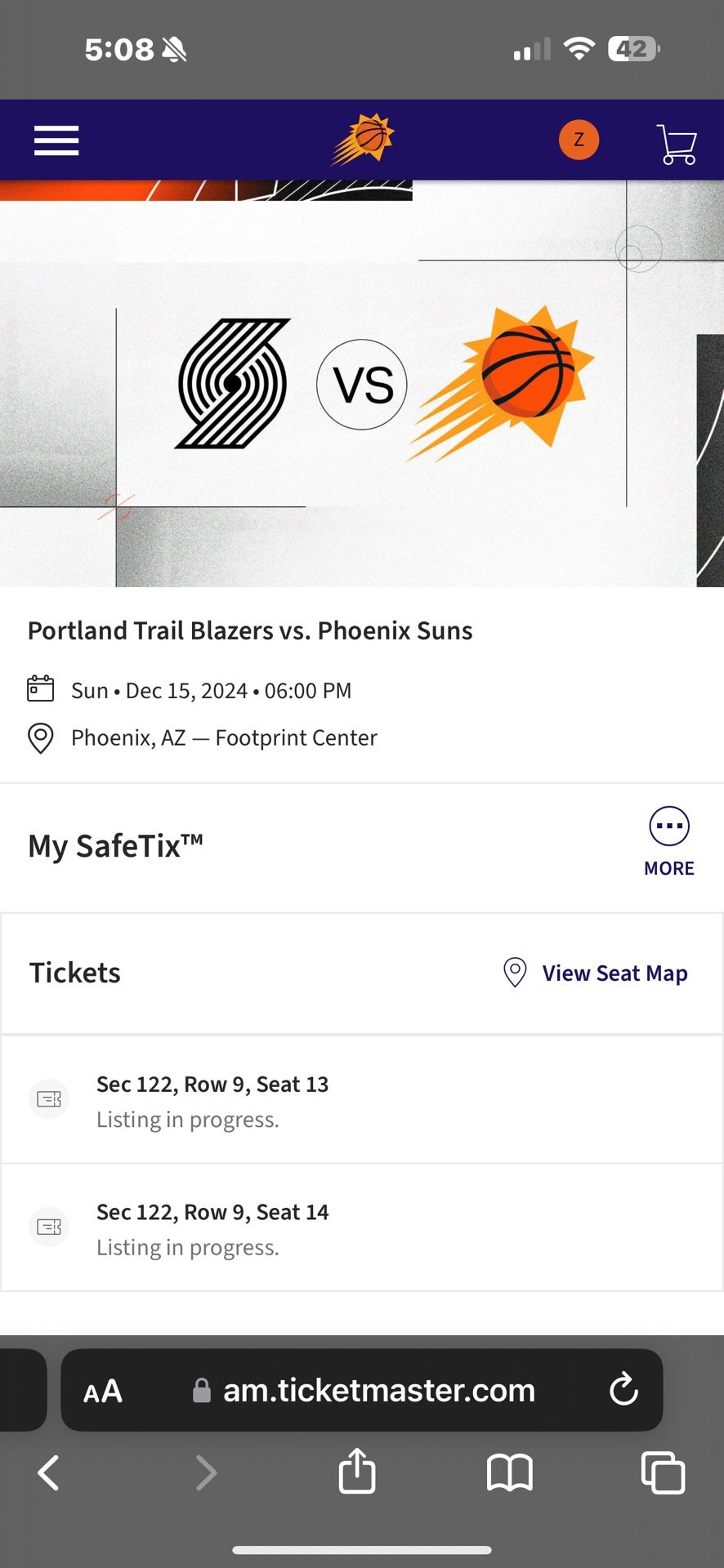 Suns v Blazers