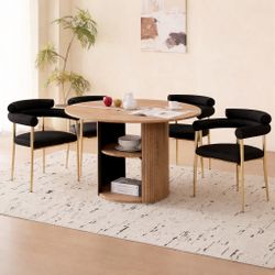 Dinning Table Set(1 Table, 4 Chairs)