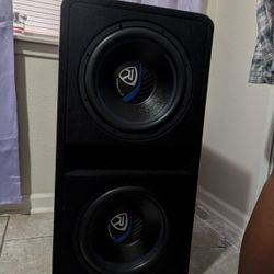 ***Rockville Subwoofer and Amp***