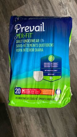 Pañales diarios unisex Prevail Per-4 pack