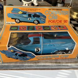 Radio Shack 1970’s Battery Powered Computer Car Porsche 917  Ref.60-2373