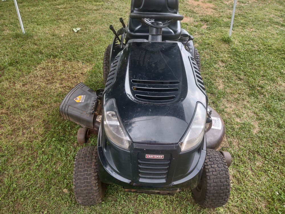 I Have A Nice craftsman riding lawnmower has New Blades and belts And new Battery Ready to cut grass