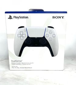 Sony PS5 dualsense wireless controller —white —new in box