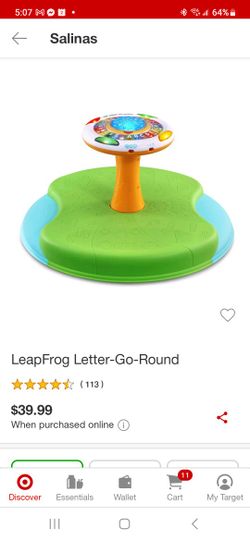 Leap Frog Letter Go Round
