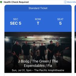 Jboog, FIA, The Green Tickets At OC fair 