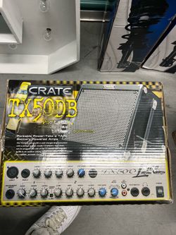 crate tx50db amplifier