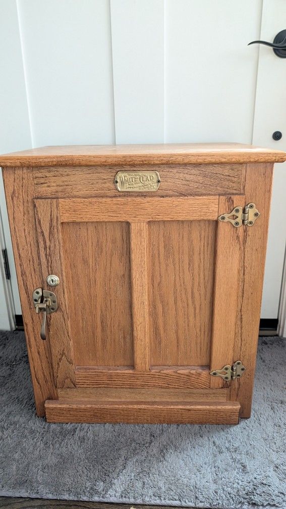 Antique Oak Icebox