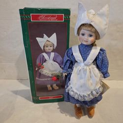 House Of Lloyd Christmas Around The World Dutch Holland Doll Collectible