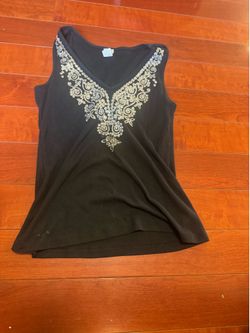 fancy black tank