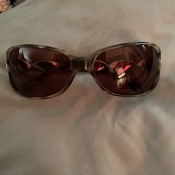 Brighton Sunglasses With Silver Tone Hardware 
