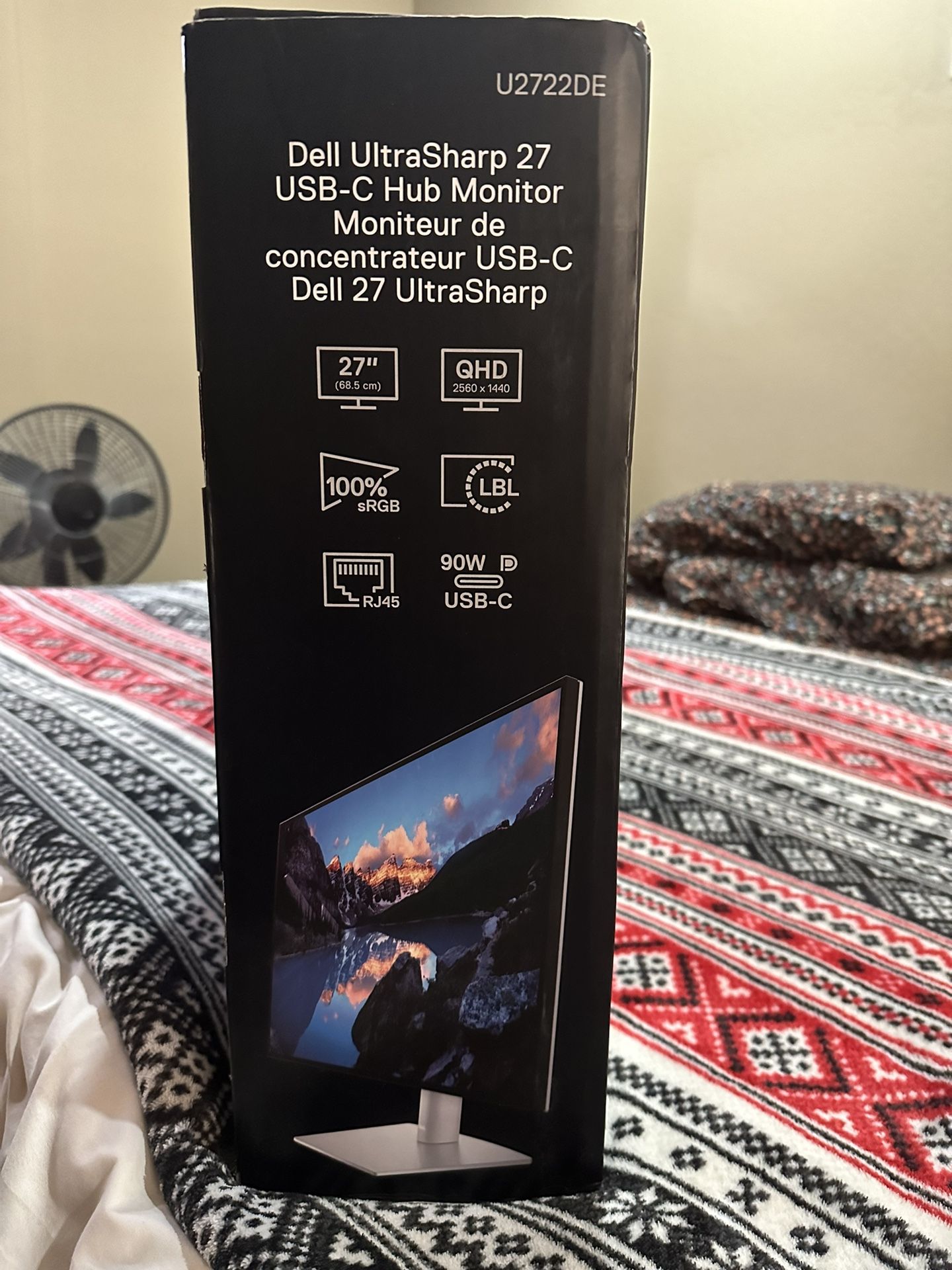 New Unopened Monitor 27inch:Dell Ultrasharp U2722DE