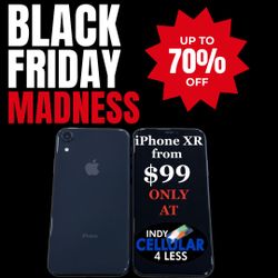 BLACK FRIDAY DEAL #1 IPHONE XR 64GB UNLOCKED FROM $99
