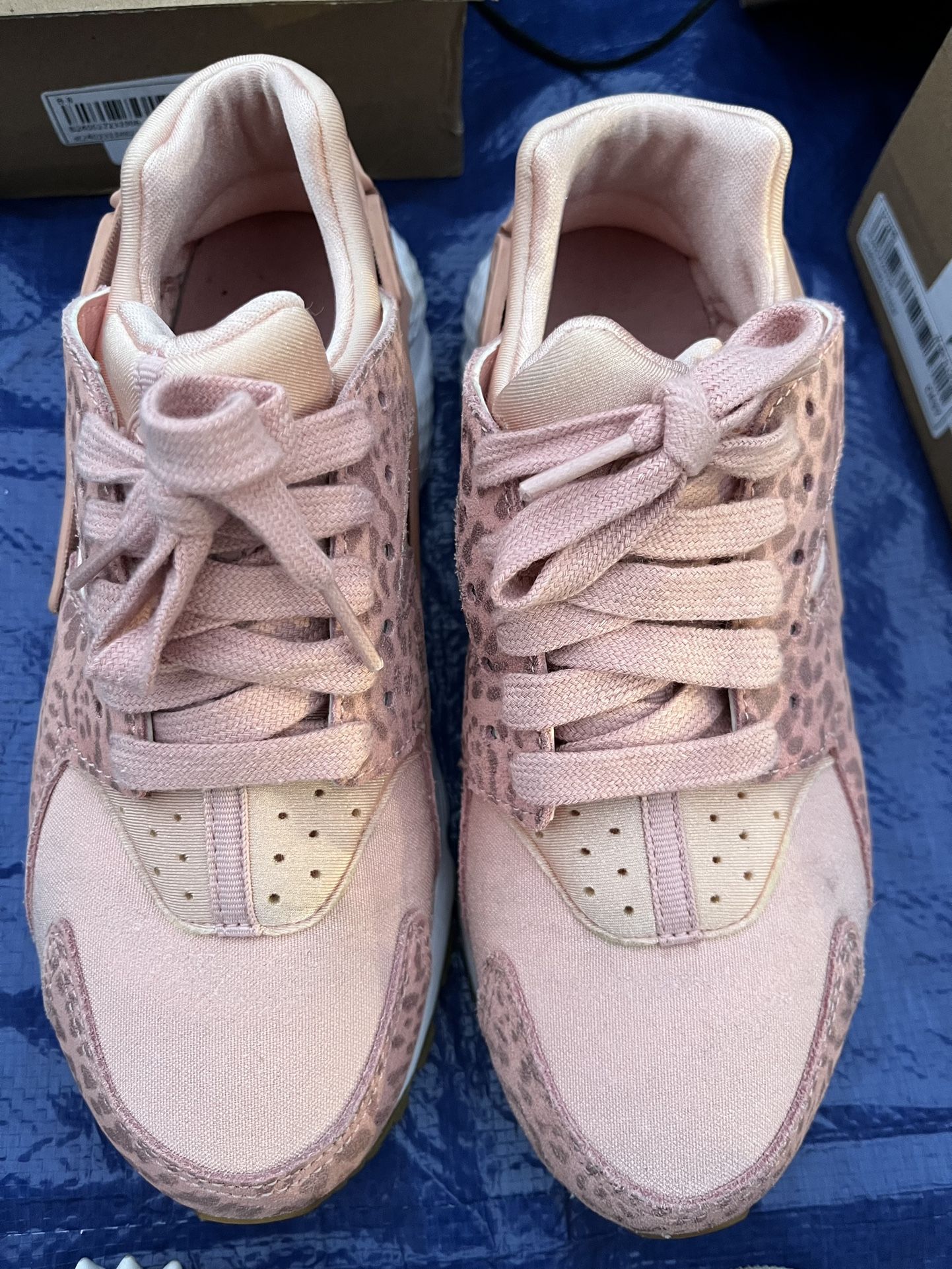 Nike Huarache Pink Cheetah 