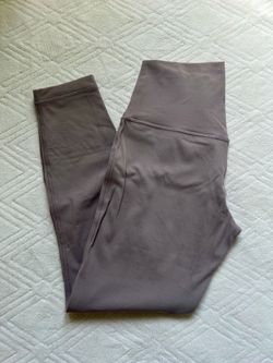 Lululemon Align Pant II 25” Dark Chrome Size 8