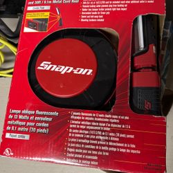 Snap On Tool Power Cord With Led Light.   Brand New. Vintage Old Stock 