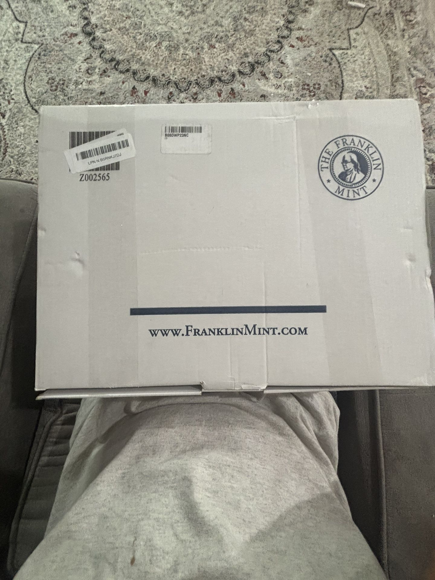 Founding Fathers Of America Coin Collection Box