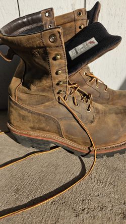 Logging Boots Red Wings Steel Toe Heavy