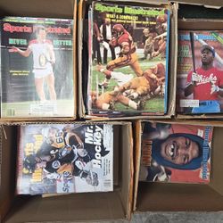 Large Lot of Vintage Sports Illustrated Magazines - All Sports